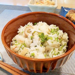 ♪大葉が香る♡ちくわとじゃこの混ぜご飯♪